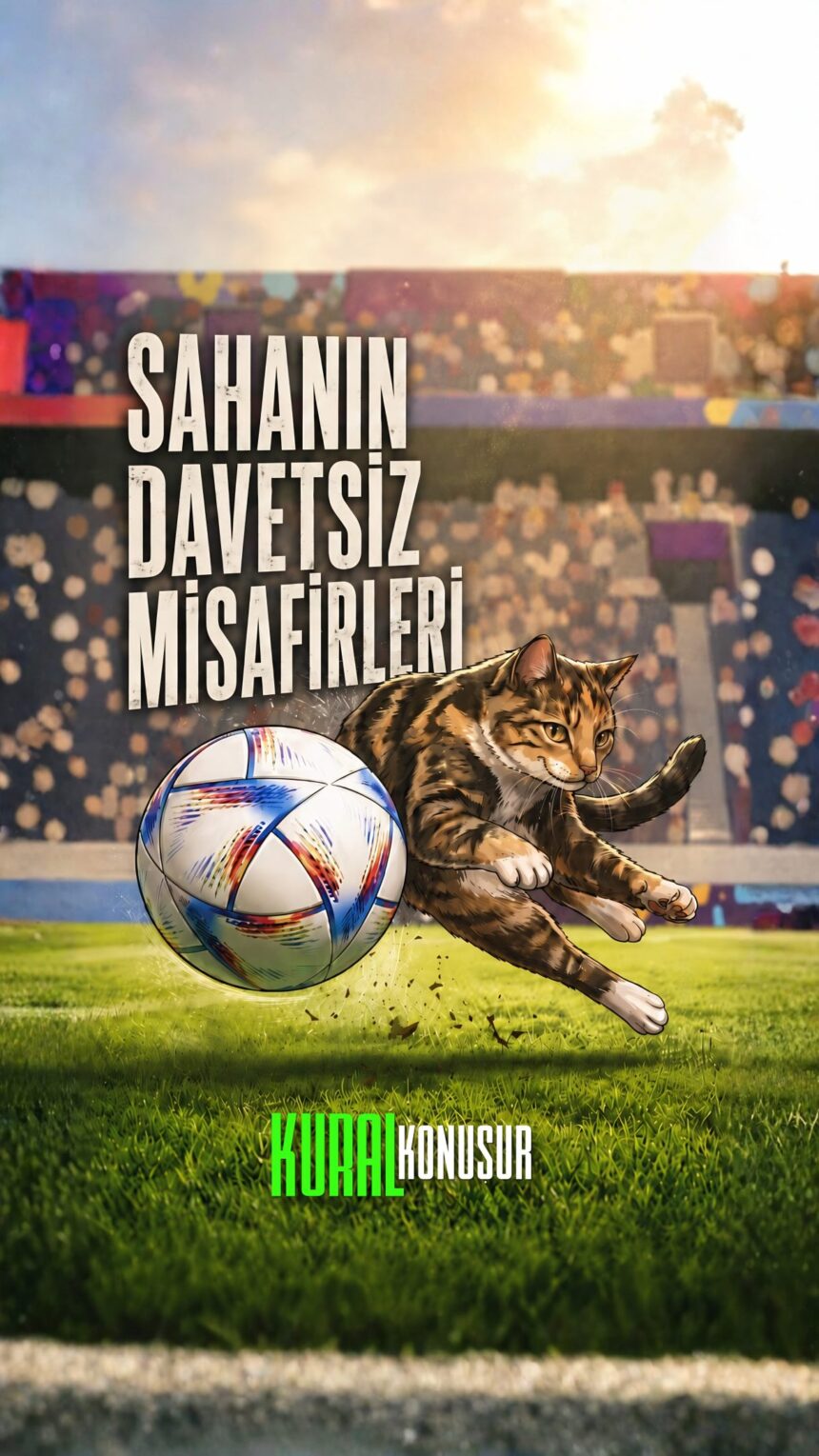 Sahaya aniden bir kedi, köpek ya da taraftar girdiğinde oyun hemen durmak zorunda mı? IFAB kuralları bu…