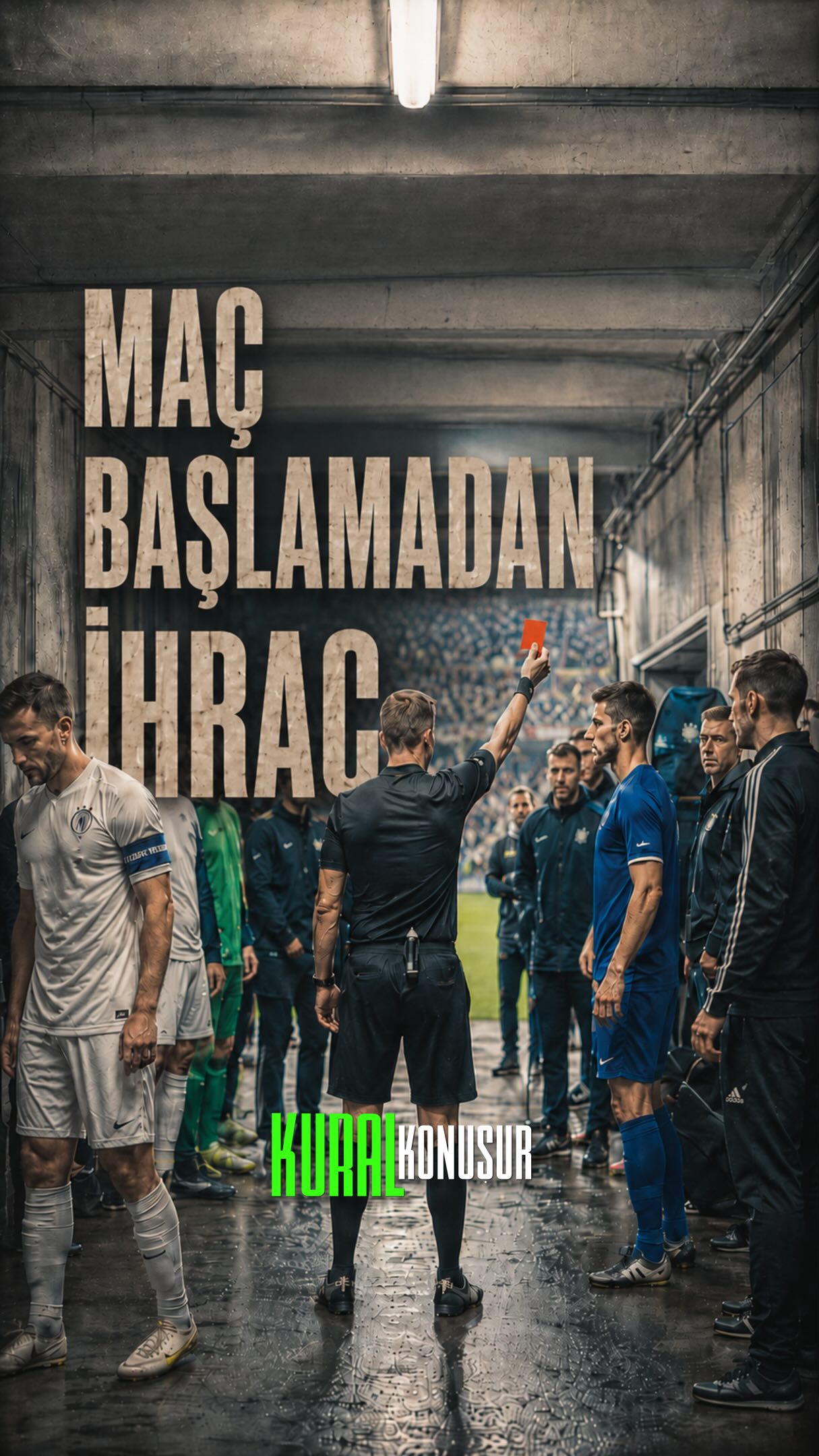 Kırmızı kart gördü ama takım yine 11 kişi başladı! 😳⚽