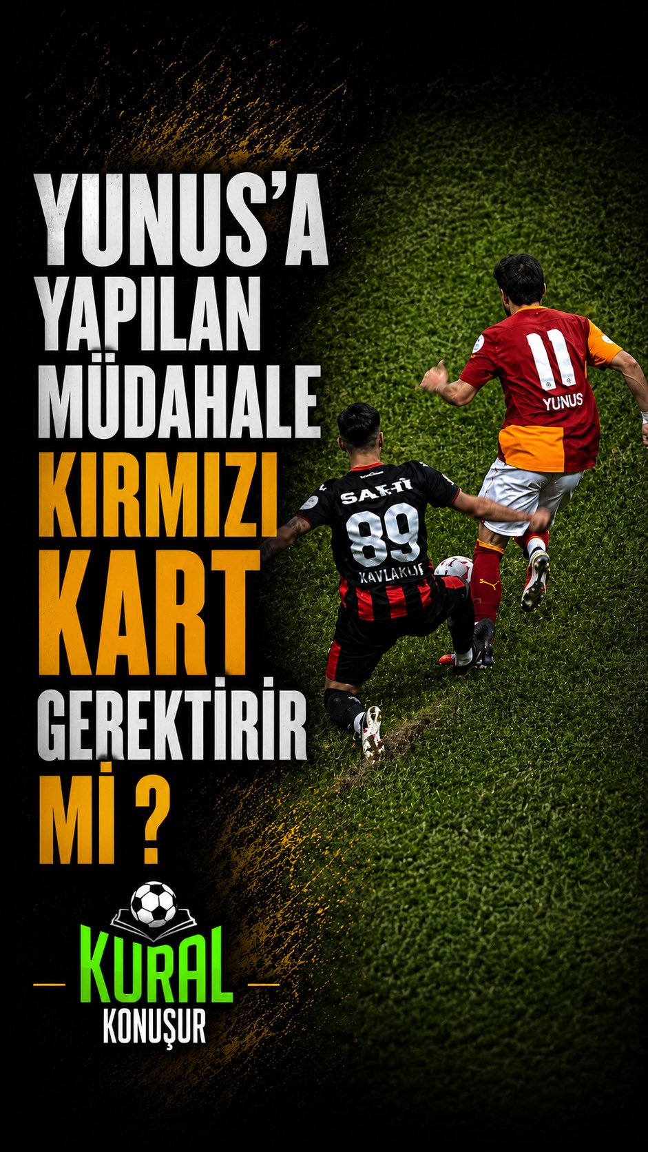 Çorumlu oyuncuya gösterilen kırmızı kart doğru muydu?