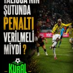 Talisca’nın şutunda top savunmacının açık koluna çarptı ancak hakem devam kararı verdi. Eski hakemler…