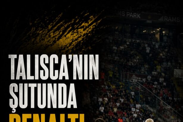 Talisca’nın şutunda top savunmacının açık koluna çarptı ancak hakem devam kararı verdi. Eski hakemler…