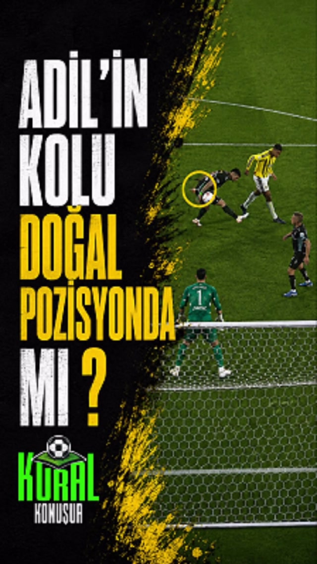 Fenerbahçe–Konyaspor maçında Greenwood’un yakın mesafeden yaptığı kafa vuruşu, hava topuna yükselen Adil…