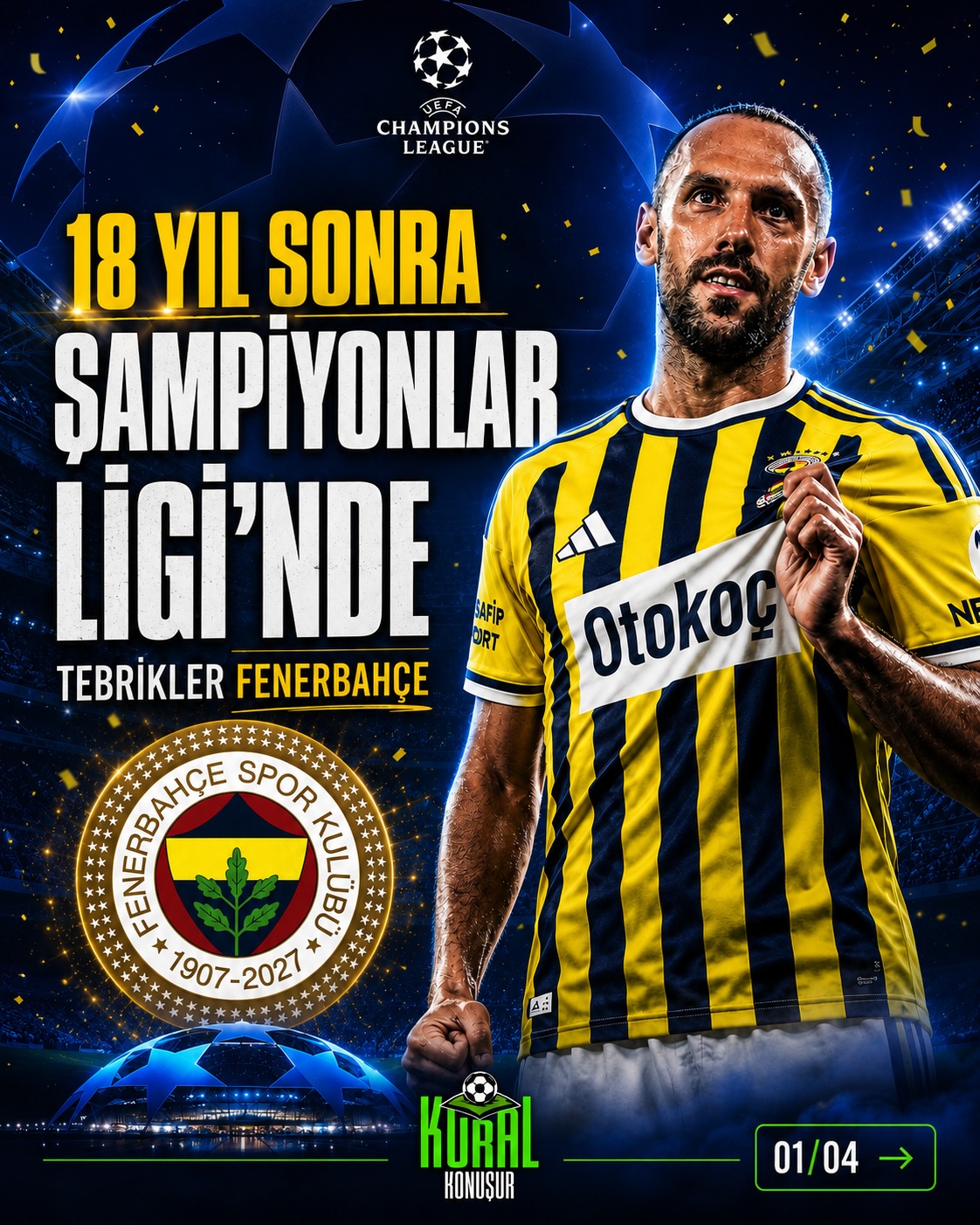 🇹🇷 19 sezon sonra yeniden iki Türk takımı Şampiyonlar Ligi’nde!