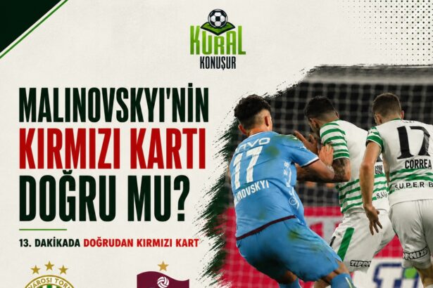 🟥 TRABZONSPOR’A ÇIKAN KIRMIZI KART DOĞRU MU?