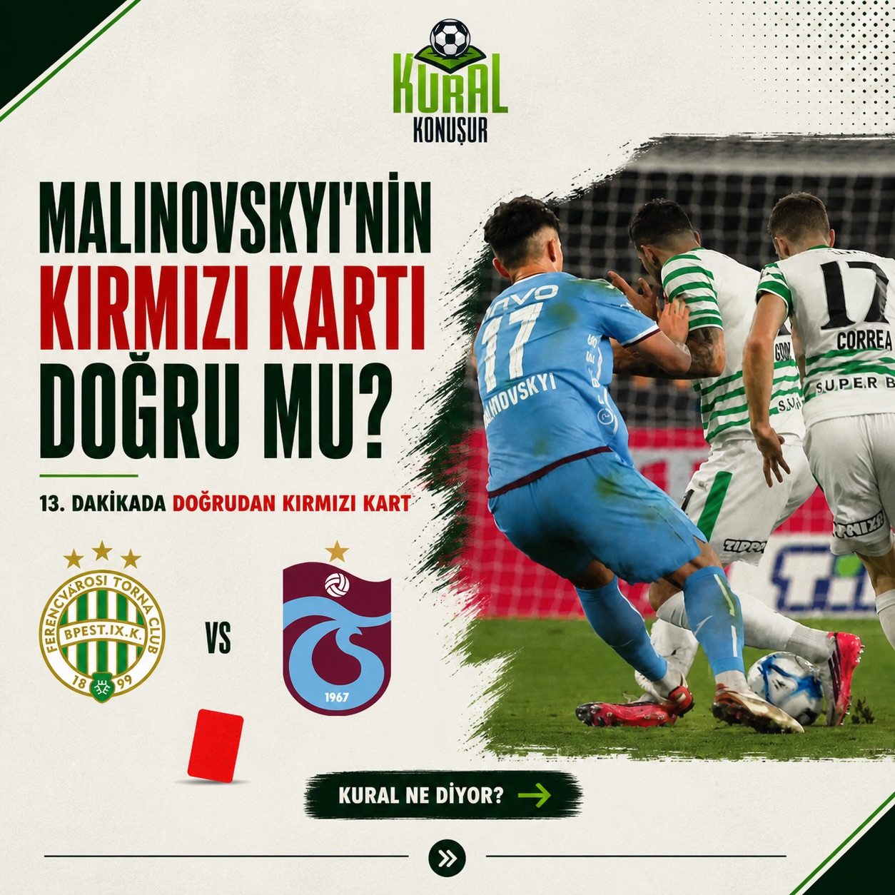 🟥 TRABZONSPOR’A ÇIKAN KIRMIZI KART DOĞRU MU?