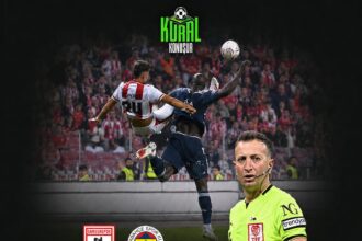 Samsunspor–Fenerbahçe maçının 65. dakikasında Guarino, hava topu mücadelesinin ardından kontrolsüz şekilde…