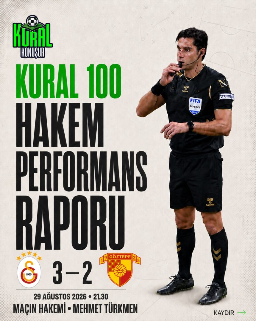 KURAL 100 | Galatasaray 3–2 Göztepe ⚖️