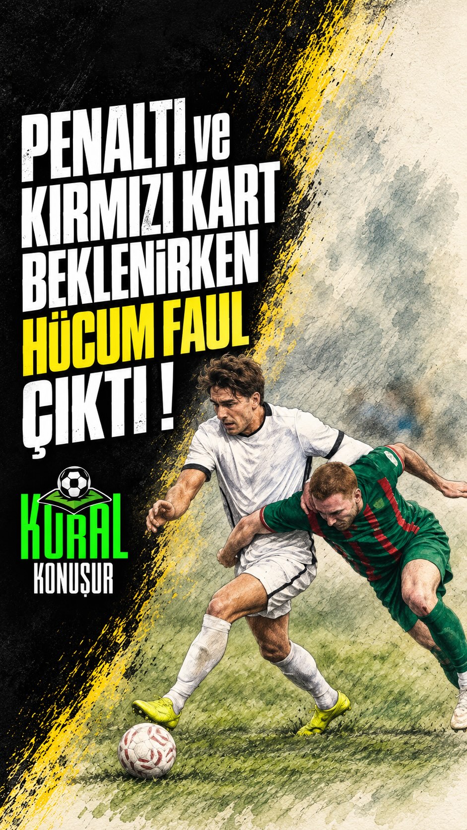 Amedspor–Beşiktaş maçında Beşiktaş penaltı bekledi, hakem ise Vlahović aleyhine faul verdi.