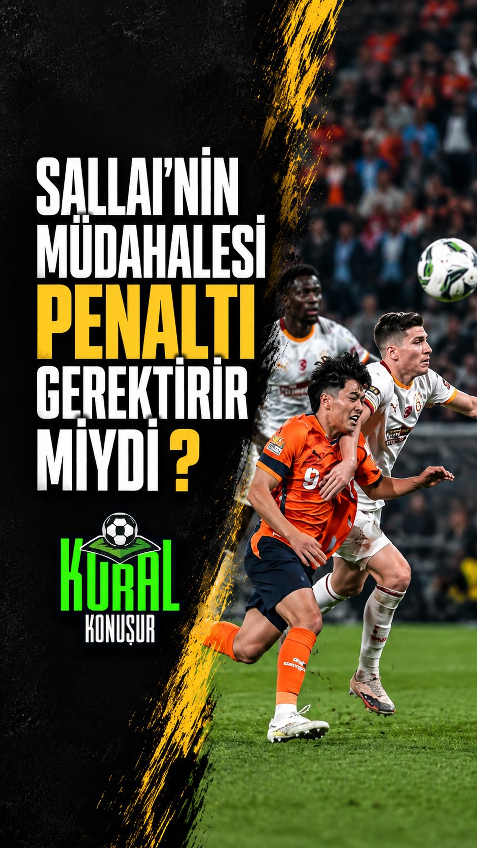 Temas var. Peki bu temas penaltı için yeterli mi?