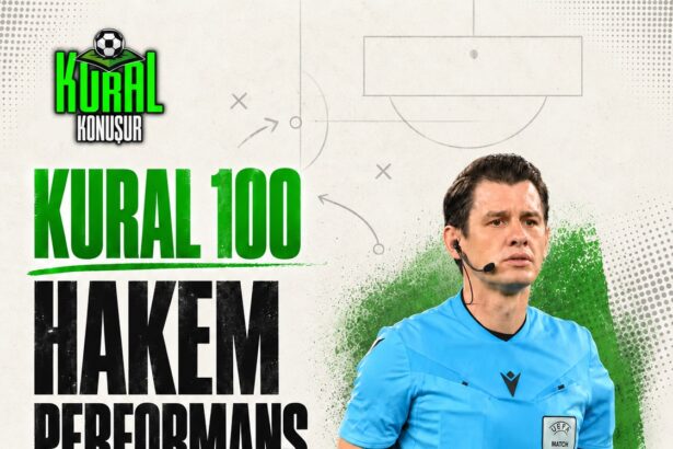 KURAL 100 - Fenerbahçe–Beşiktaş maçının hakem heyeti kaç puan aldı? ⚖️