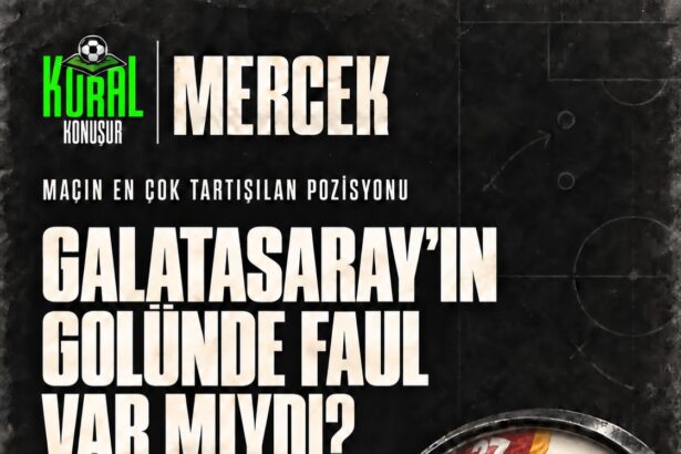 Galatasaray’ın 13. dakikada iptal edilen golünde karar doğru muydu? 🔍