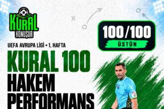 KURAL 100-Beşiktaş–Marsilya karşılaşmasında Andrea Colombo, yüksek tempoya rağmen oyunun kontrolünü…