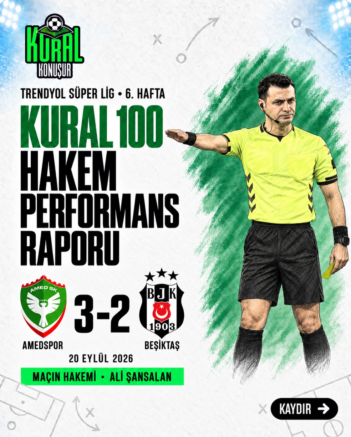 KURAL 100 | Amedspor 3–2 Beşiktaş