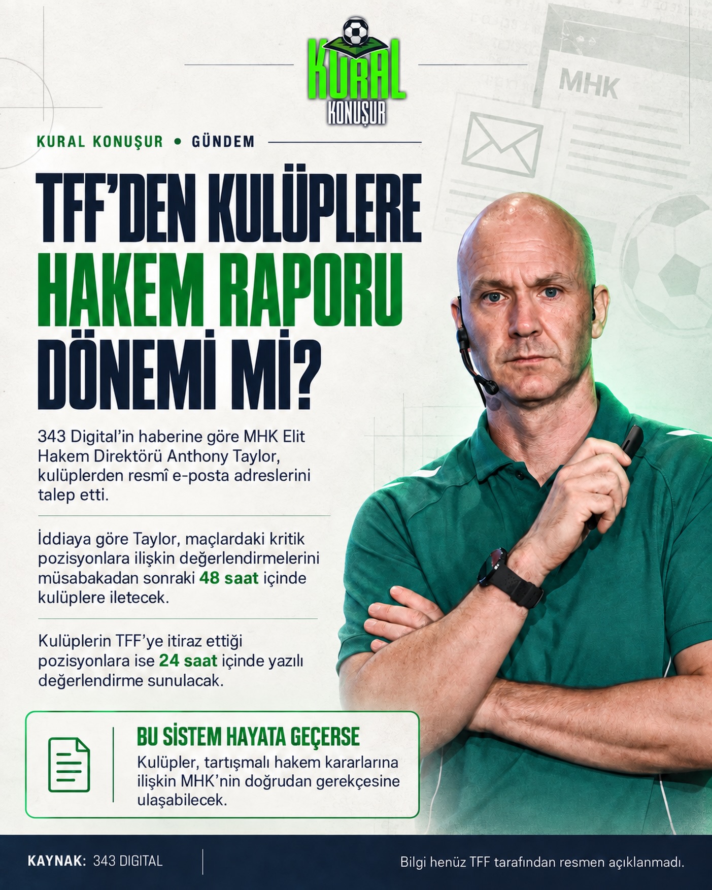 GÜNDEM : TFF’de kulüplerle doğrudan iletişim dönemi mi başlıyor?