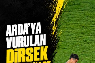 Türkiye–Fransa maçının uzatma dakikalarında Lepaul’un Arda Güler’e müdahalesinde hakem sarı kart gösterdi.