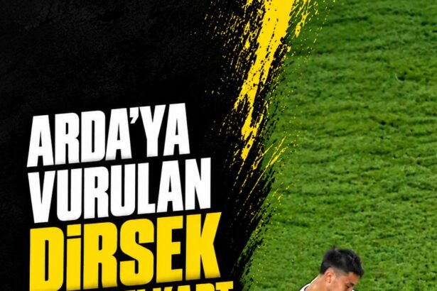 Türkiye–Fransa maçının uzatma dakikalarında Lepaul’un Arda Güler’e müdahalesinde hakem sarı kart gösterdi.
