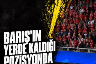 Türkiye–Fransa maçının 31. dakikasında Barış Alper Yılmaz ceza sahasında yerde kaldı, hakem oyunu devam…