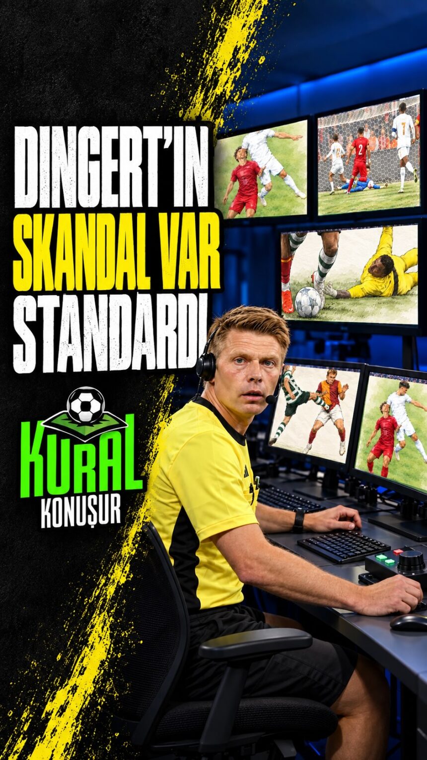 İki hafta, iki maç, dört kritik pozisyon. VAR hakemi aynı: Christian Dingert.