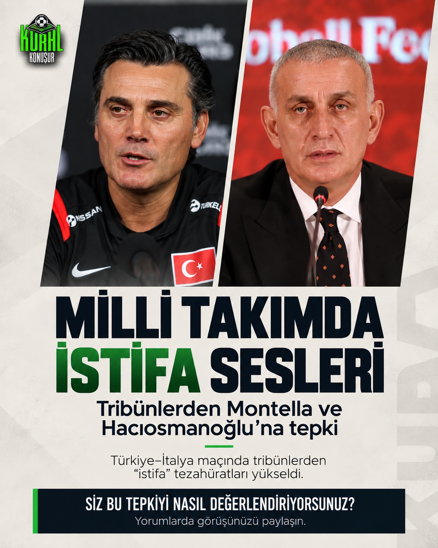 🇹🇷 Milli Takım’da istifa sesleri.