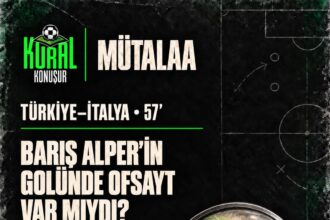Topa dokunmadı… Peki gol neden iptal edildi? 🔍